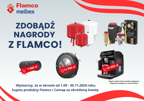 Zdobądź nagrody z Flamco