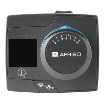 AFRISO Regulator stałotemperaturowy ACT 443 ProClick, 2 czujniki, 230 V AC, 10÷90°C z funkcją sterowania pompą