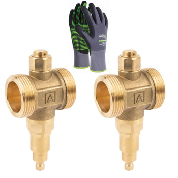 2x Zawór antyzamrożeniowy AAV 300 G1 1/4" PN10 Kvs 70 m3/h AFRISO + rękawice GRATIS