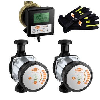 WITA Zestaw promocyjny 2x  HE+ go.future 40/60 25-180 + go.future Z+ 15 1/2" IG