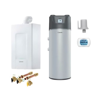 BERETTA Kocioł kondensacyjny jednofunkcyjny EXCLUSIVE X 25 R + pompa ciepła HP-E 260 ACS S