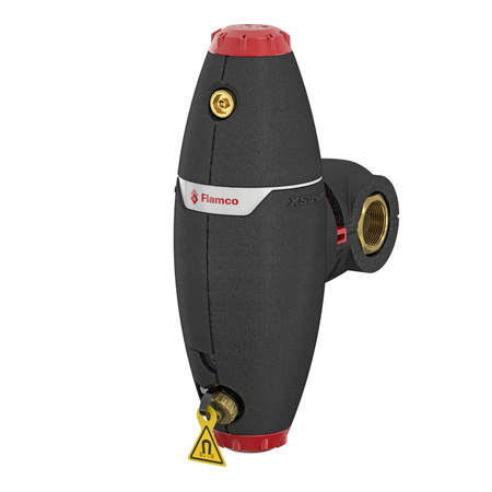 Separator powietrza i zanieczyszczeń Flamco XStream Vent-Clean G 1" F DN25 