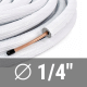 1/4"