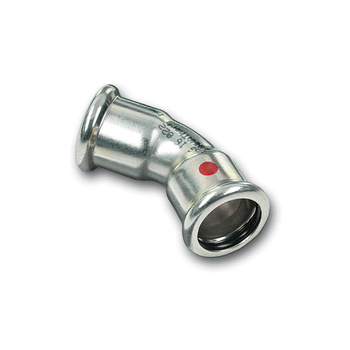 SANHA®-Therm Łuk złączka PxP 35 mm 45°