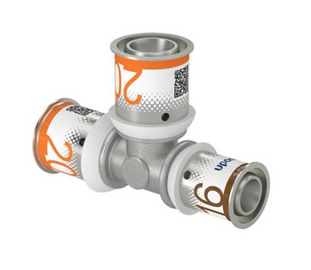 Uponor S-Press PLUS trójnik redukcyjny 20-20-16