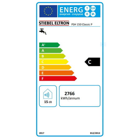 Pojemnościowy elektroniczny ogrzewacz wody wiszący PSH 150 Classic P STIEBEL ELTRON