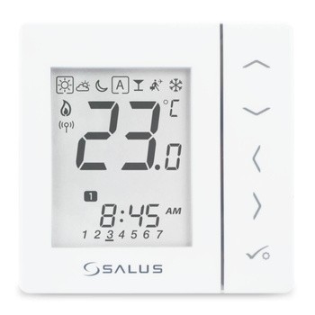 Salus bezprzewodowy, natynkowy regulator temperatury VS20WRF