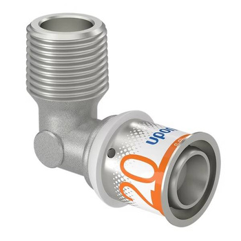 Uponor S-Press PLUS kolano GZ  20-R1/2"MT