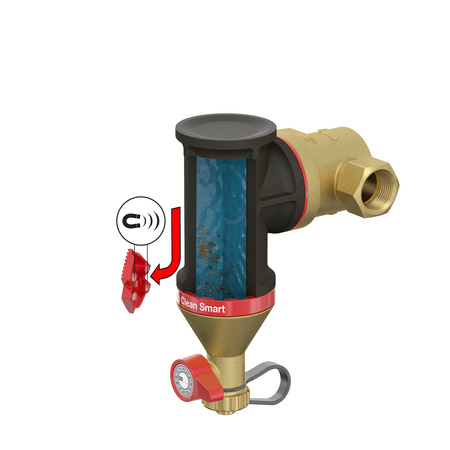 Separator zanieczyszczeń Flamco Clean Smart G1"F 