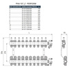 PERFEXIM rozdzielacz PHA-107/Z na 9 obwodów