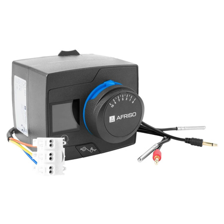 AFRISO Regulator stałotemperaturowy ACT 443 ProClick, 2 czujniki, 230 V AC, 10÷90°C z funkcją sterowania pompą