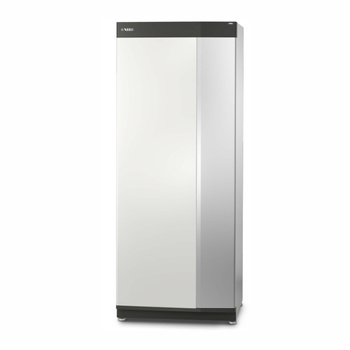 NIBE S1256-8 R PC EM 3X400V Dwufunkcyjna, gruntowa pompa ciepła 1,5-8 kW, funkcja chłodzenia pasywnego, zbiornik 180 l stal nierdzewna