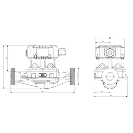 2x Pompa obiegowa APH 360, 25-7/180 mm z przewodem 1,6 m AFRISO + słuchawki GRATIS