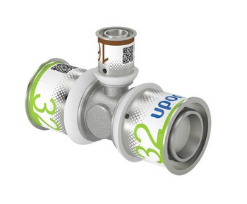 Uponor S-Press PLUS trójnik redukcyjny 32-16-32