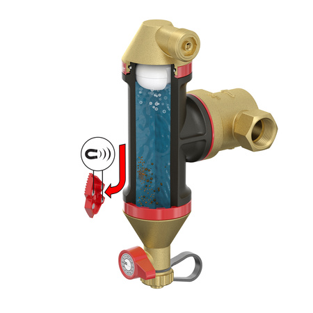 Separator powietrza i zanieczyszczeń Flamco Flamcovent Clean Smart G1" F 