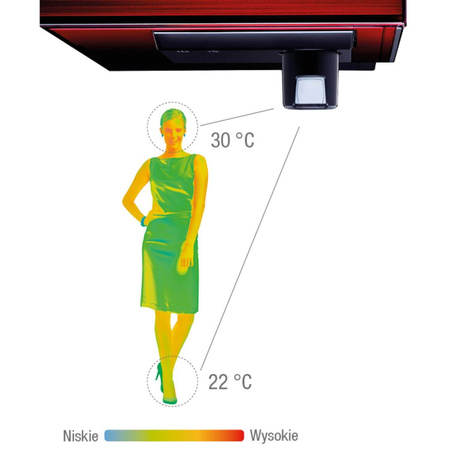MITSUBISHI DIAMOND klimatyzator 2,5kW jednostka wewnętrzna Ruby Red