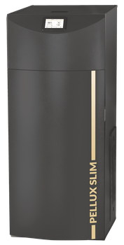 PELLUX SLIM o mocy 18 kW z zasobnikiem na pelet