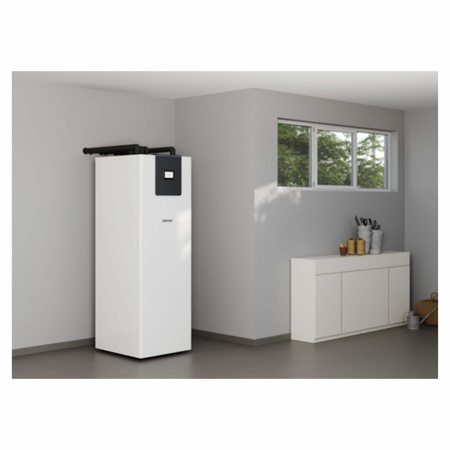 STIEBEL ELTRON WPE-I 10 HW 400 Plus Pompa ciepła solanka/woda i 184 litrowym zasobnikiem c.w.u.