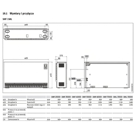 STIEBEL ELTRON SHF 2000 moc 2 kW - Piec akumulacyjny z panelem LCD i sterowaniem elektronicznym