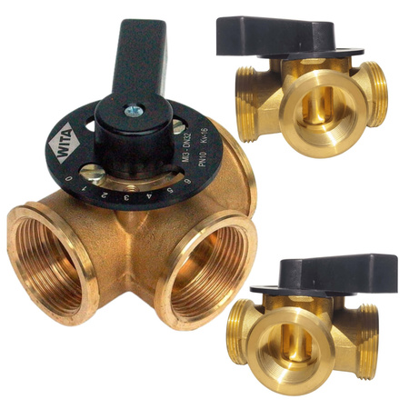 WITA Zestaw Siłownik WITA SM W05 120s 230V + Minimix MI 3 x 1 1/4"