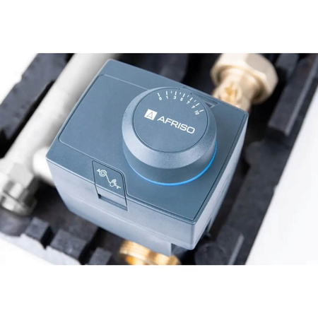AFRISO Zestaw dwóch grup pompowych PrimoTherm 2 obiegi z mieszaczem bez sprzęgła