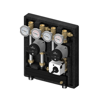 FLAMCO Grupa pompowa MeiFlow Combi 2 obiegi bez mieszacza z mieszaczem (UK/MK)