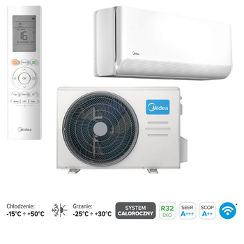 Zestaw klimatyzacji MIDEA Breezeless E o mocy 5,3kW