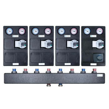 AFRISO Grupa pompowa 4 obiegi z mieszaczem /bez mieszacza bez sprzęgła