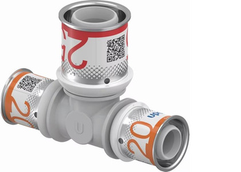 Uponor S-Press PLUS trójnik redukcyjny PPSU 20-25-20