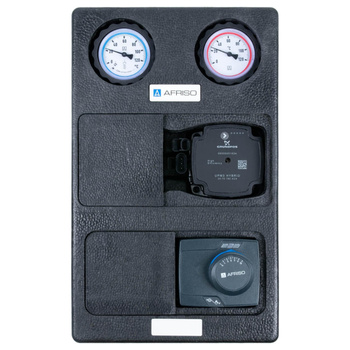 AFRISO Grupa pompowa na 2 obiegi PrimoTherm K 180-2 DN25 GP 3-WM-SM z mieszaczem 