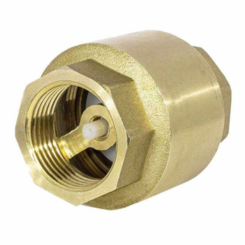 INVENA Zawór zwrotny  3/4" z plastikowym elementem zamykającym