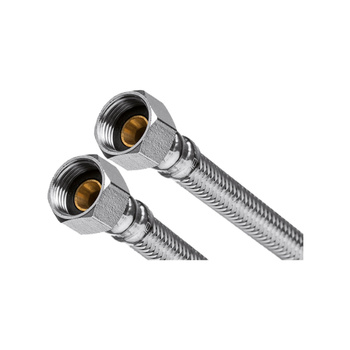 INVENA Wężyk w oplocie ze stali nierdzewnej 20CM 3/8""Wx3/8""W GW/GW