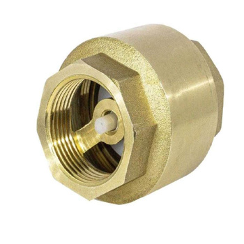 INVENA Zawór zwrotny 2" z plastikowym elementem zamykającym