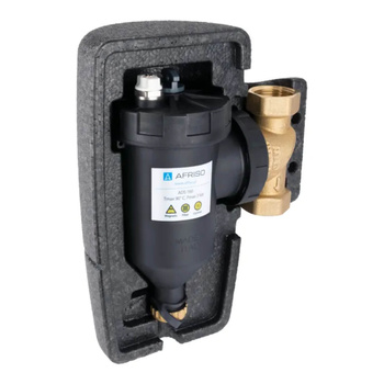 Magnetyczny separator zanieczyszczeń ADS 160 ruchome przyłącze GW G1" AFRISO + izolacja
