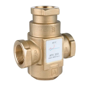 Zawór temperaturowy AFRISO ATV 333, DN25, 45°C