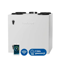 Centrala wentylacyjna Komfovent Domekt R 400 V rekuperator lewostronny z sorpcyjno-entalpicznym wymiennikiem ciepła