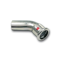 SANHA®-Therm Łuk nyplowy złączka PxPZ 22 mm 45°