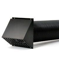 VASCO Czerpnia wyrzutnia ścienna Ø 255-200 mm