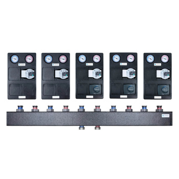 AFRISO Grupa pompowa z pompą WILO 25/6 5 obiegów z mieszaczem ARM PROCLICK