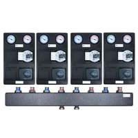 AFRISO Grupa pompowa z pompą WILO 25/6 4 obiegi z mieszaczem ARM PROCLICK