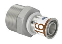 Uponor S-Press PLUS złączka GZ 16-R3/4"MT