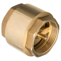 INVENA Zawór zwrotny z mosiężnym elementem zamykającym PROV 1/2" 1,0 Mpa