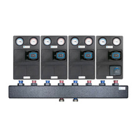 Zestaw czterech grup pompowych PrimoTherm 4 obiegi + rozdzielacz bez sprzęgła