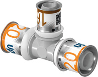 Uponor S-Press PLUS trójnik redukcyjny PPSU 20-16-20