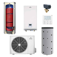 Zestaw pompa ciepła split GALMET PRIMA S 16GT o mocy 16 kW z buforem 200 litrów