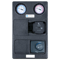 AFRISO Grupa pompowa na 2 obiegi PrimoTherm K 180-2 DN25 GP 3-WM-SM z mieszaczem 