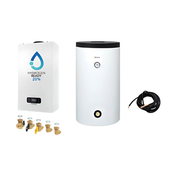 BERETTA Kocioł kondensacyjny jednofunkcyjny MYNUTE EVO X 20 R + zasobnik IDRA 100 SV