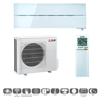Zestaw klimatyzacji MITSUBISHI DIAMOND R32 5,0kW Pearl White