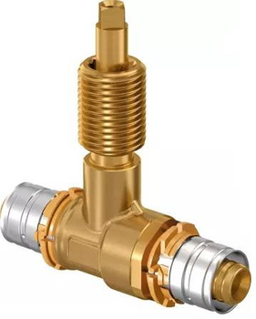 Uponor S-Press zawór prosty 16