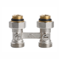 INVENA DWURUROWY BLOK KURKÓW PROSTY ZE ZŁĄCZKAMI